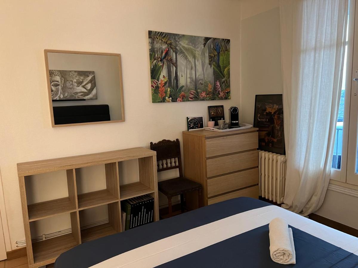 Lit Queen Size, 3Mn Beach Biarritz Exterior foto