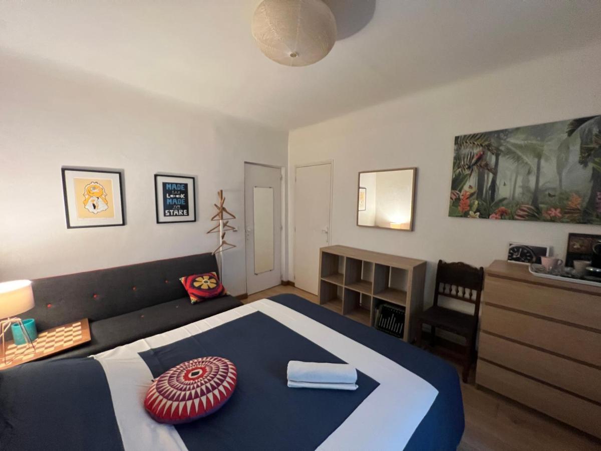Lit Queen Size, 3Mn Beach Biarritz Exterior foto